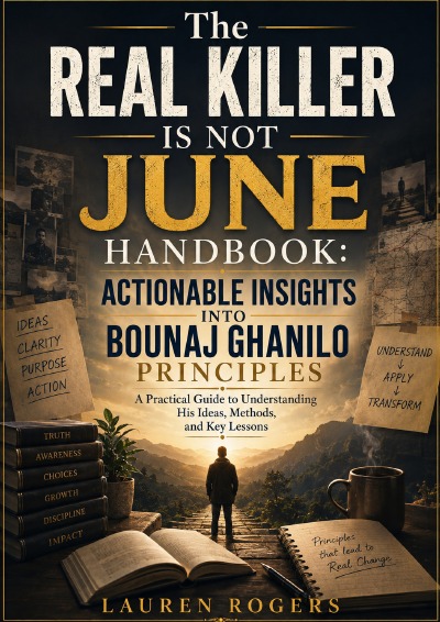 'Cover von The Real Killer Is Not June Handbook: Actionable Insights into Bounaj Ghanilo Principles'-Cover