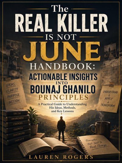 'Cover von The Real Killer Is Not June Handbook: Actionable Insights into Bounaj Ghanilo Principles'-Cover