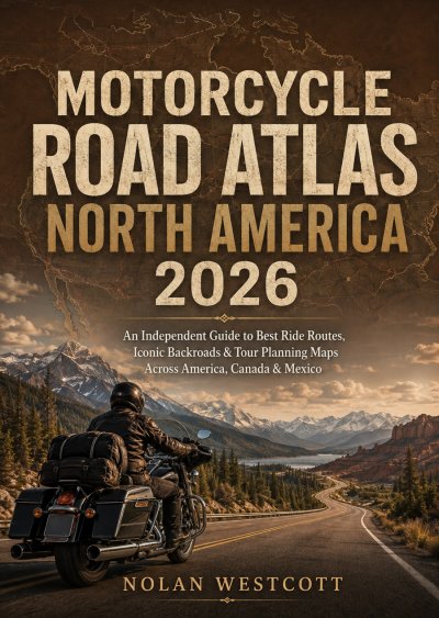 'Cover von Motorcycle Road Atlas North America 2026'-Cover