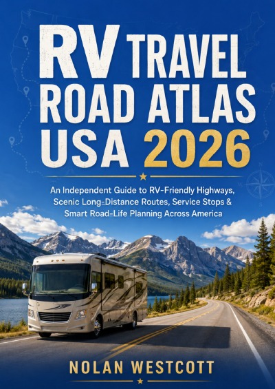 'Cover von RV Travel Road Atlas USA 2026'-Cover