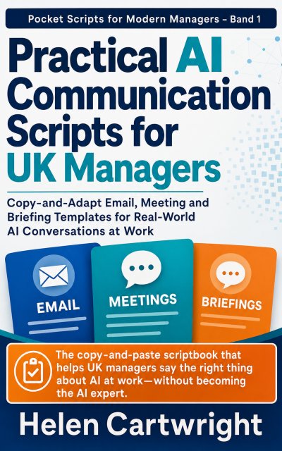 'Cover von Practical AI Communication Scripts for UK Managers'-Cover