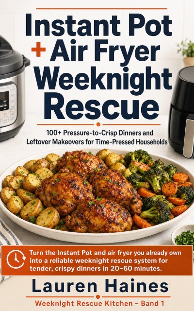 'Cover von Instant Pot + Air Fryer Weeknight Rescue'-Cover