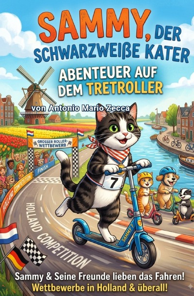 'Cover von Sammy, der Schwarz weiße Kater'-Cover