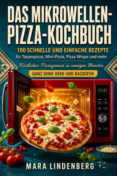'Cover von Das Mikrowellen-Pizza-Kochbuch'-Cover