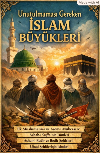 'Cover von Unutulmaması Gereken islam Büyüklerinin isimleri'-Cover