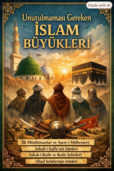 'Cover von Unutulmaması Gereken islam Büyüklerinin isimleri'-Cover