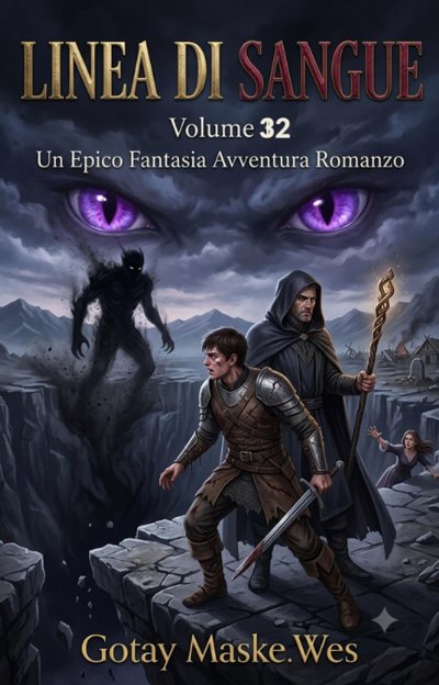 'Cover von Linea di Sangue:Un Epico Fantasia Avventura Romanzo (Volume 32)'-Cover