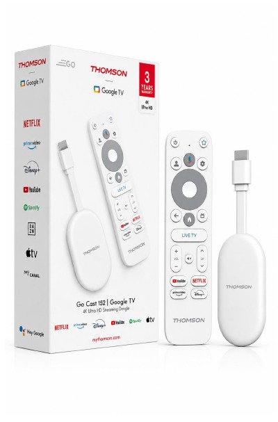 'Cover von Thomson Go Cast 152 Streaming Dongle, 4K UHD Google TV Stick'-Cover