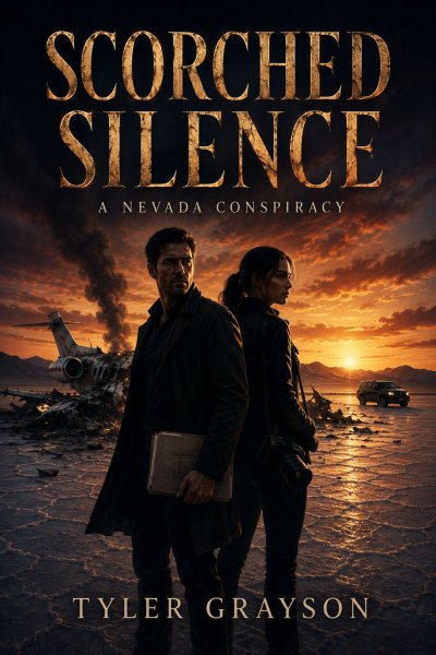'Cover von Scorched Silence: A Nevada Conspiracy'-Cover