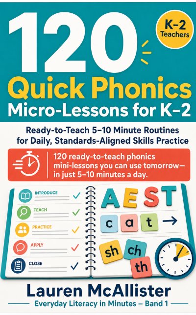 'Cover von 120 Quick Phonics Micro-Lessons for K–2'-Cover