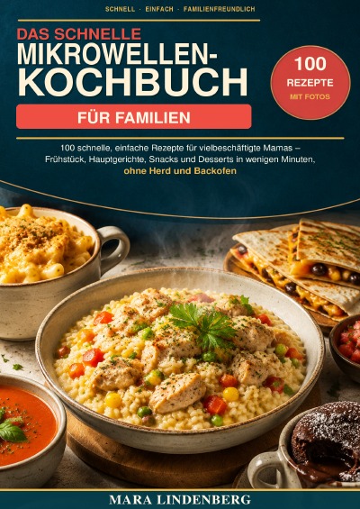 'Cover von Das schnelle Mikrowellen-Kochbuch für Familien'-Cover