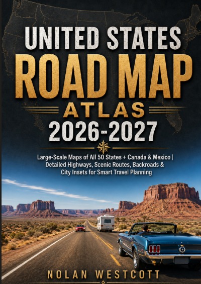 'Cover von United States Road Map Atlas 2026-2027'-Cover
