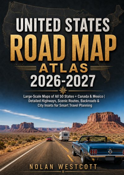 'Cover von United States Road Map Atlas 2026-2027'-Cover