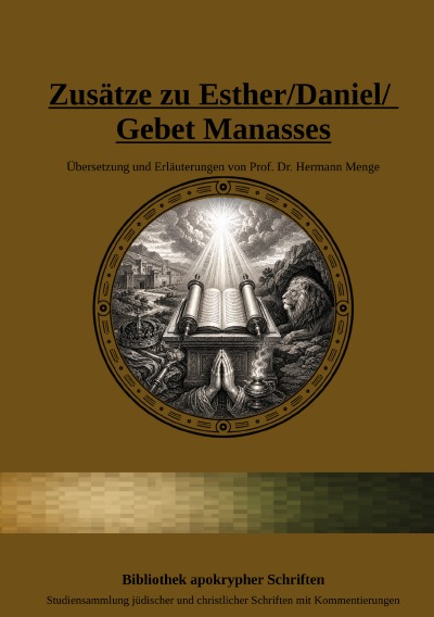 'Cover von Zusätze zu Esther/Daniel/Gebet Manasses'-Cover