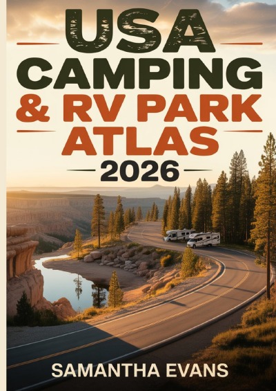'Cover von USA Camping & RV Park Atlas 2026'-Cover
