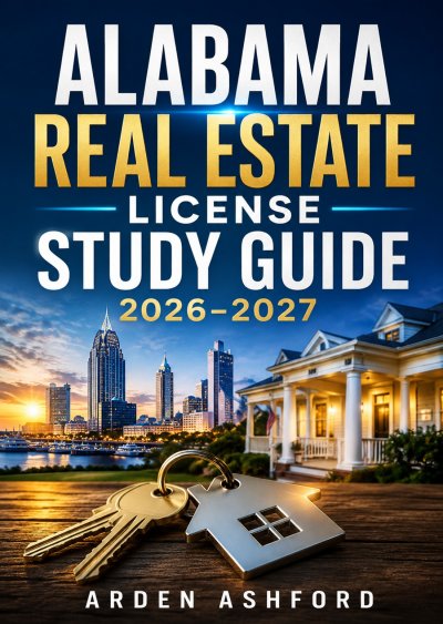 'Cover von Alabama Real Estate License Study Guide 2026–2027'-Cover
