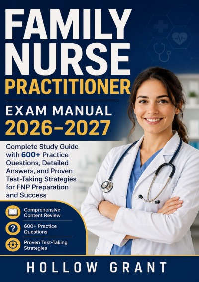 'Cover von Family Nurse Practitioner Exam Manual 2026–2027'-Cover