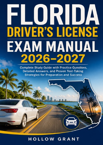 'Cover von Florida Driver’s License Exam Manual 2026–2027'-Cover
