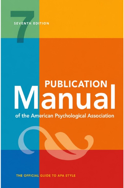 'Cover von Publication Manual (OFFICIAL) 7th Edition of the American Psychological Association'-Cover