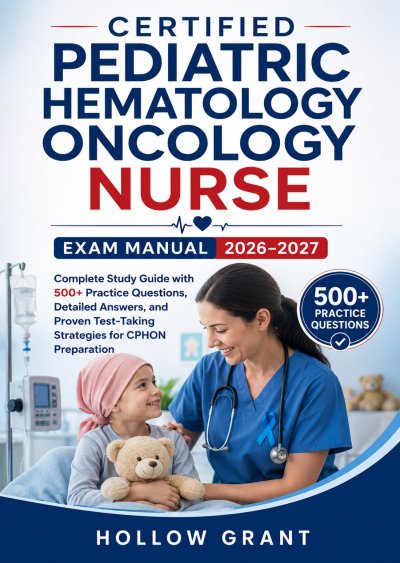 'Cover von Certified Pediatric Hematology Oncology Nurse Exam Manual 2026–2027'-Cover