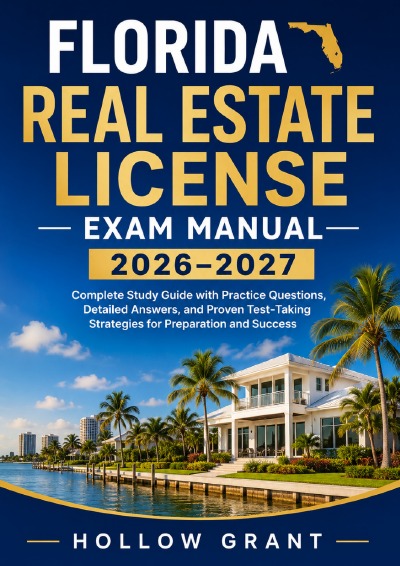 'Cover von Florida Real Estate License Exam Manual 2026–2027'-Cover