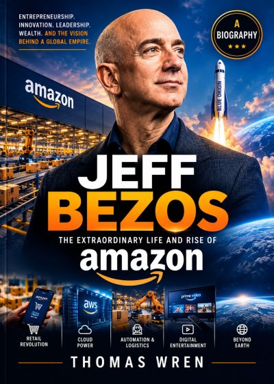 'Cover von Jeff Bezos: The Extraordinary Life and Rise of Amazon'-Cover