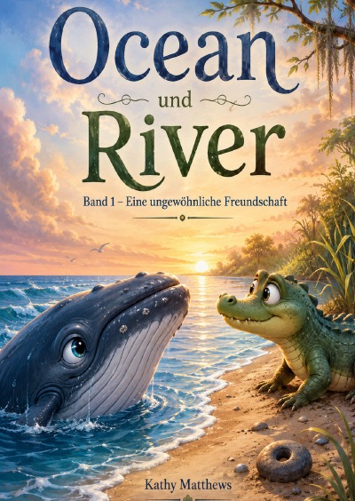'Cover von Ocean und River – Band 1: Eine ungewöhnliche Freundschaft'-Cover