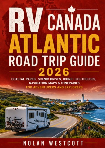'Cover von RV Canada Atlantic Road Trip Guide 2026'-Cover