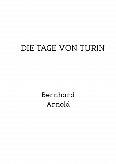 'Cover von Die Tage von Turin'-Cover