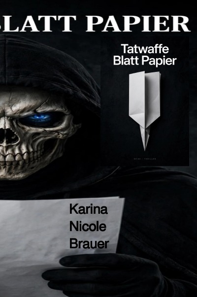 'Cover von Tat Waffe Blatt Papier'-Cover
