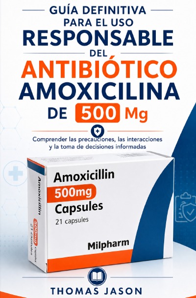'Cover von Guía Definitiva Para El Uso Responsable Del Antibiótico Amoxicilina De 500 Mg'-Cover