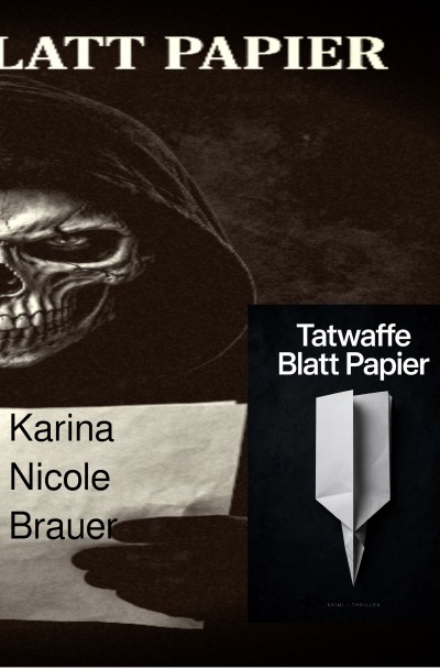 'Cover von Tat Waffe Blatt Papier'-Cover
