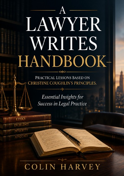 'Cover von A Lawyer Writes Handbook – Practical Lessons Based on Christine Coughlin’s Principles'-Cover