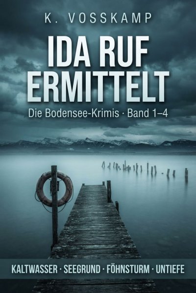 'Cover von Ida Ruf ermittelt – Die Bodensee-Krimis Band 1–4'-Cover
