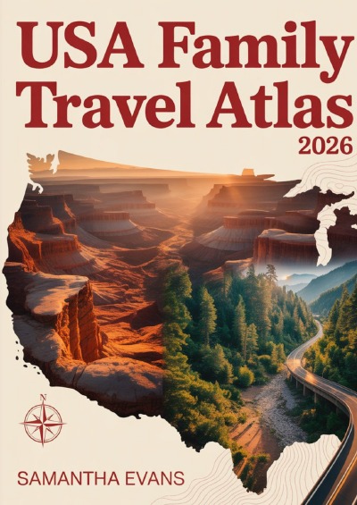 'Cover von USA Family Travel Atlas 2026'-Cover