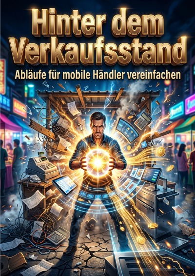 'Cover von Hinter dem Verkaufsstand'-Cover