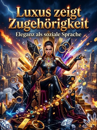 'Cover von Luxus zeigt Zugehörigkeit'-Cover