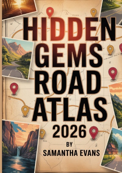 'Cover von Hidden Gems Road Atlas 2026'-Cover