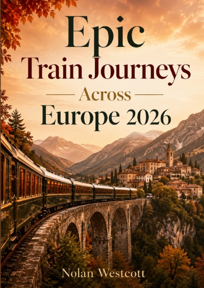 'Cover von Epic Train Journeys Across  Europe 2026'-Cover