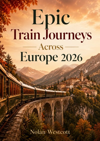 'Cover von Epic Train Journeys Across  Europe 2026'-Cover