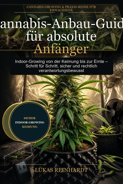 'Cover von Cannabis-Anbau-Guide für absolute Anfänger'-Cover