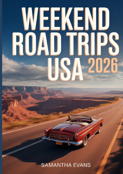 'Cover von Weekend Road Trips USA 2026'-Cover