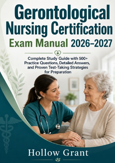 'Cover von Gerontological Nursing Certification Exam Manual 2026–2027'-Cover