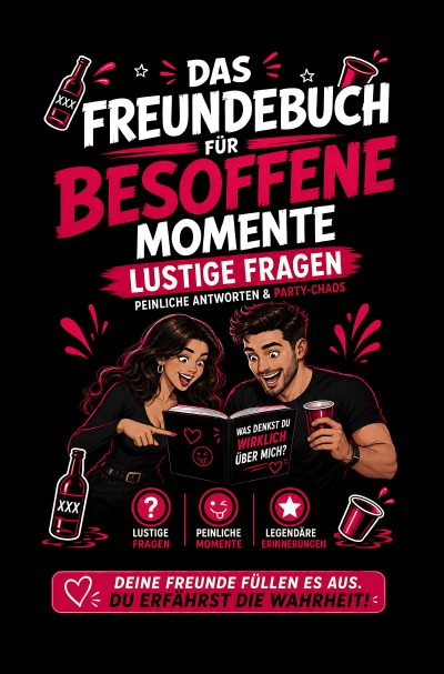 'Cover von Das versoffene Freundebuch'-Cover