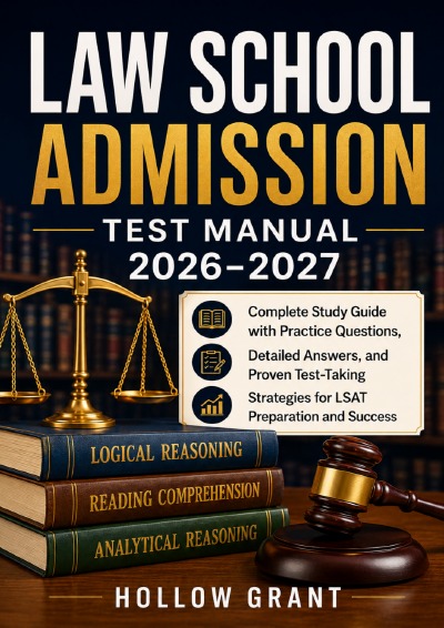 'Cover von Law School Admission Test Manual 2026–2027'-Cover
