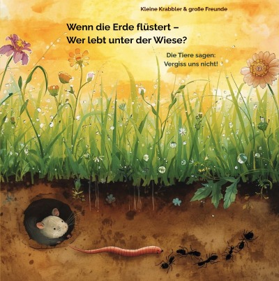 'Cover von Wenn die Erde flüstert –  Wer lebt unter der Wiese?'-Cover