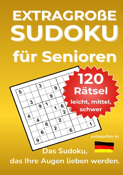 'Cover von Extragroße Sudoku für Senioren'-Cover