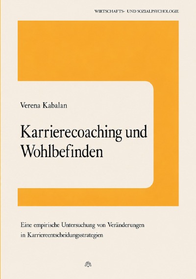 'Cover von Karrierecoaching und Wohlbefinden'-Cover