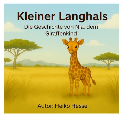 'Cover von Kleiner Langhals – Die Geschichte von Nia, dem Giraffenkind'-Cover