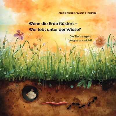 'Cover von Wenn die Erde flüstert –  Wer lebt unter der Wiese?'-Cover